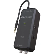Аудиоинтерфейс IK MULTIMEDIA iRig Stream SOLO: Тип Внешние