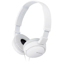 Наушники Sony MDR-ZX110AP White: Тип конструкции накладные