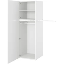 Шкаф/2 двери ІКЕА PLATSA 90-107х57х181 см (794.372.87): undefined undefined