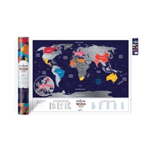 Скретч-карта світу Travel Map Holiday World (Eng): Виробник 1DEA.me