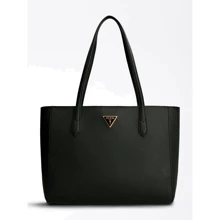 Женская сумка тоут Guess Downtown Chic Turnlock Tote черная (HWVB8385230-BLA): Пол Женский