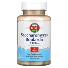 KAL Saccharomyces Boulardii 8 Billion Сахароміцети Буларді 8 мільярдів 60 вегетаріанських капсул: Тип Пробиотики