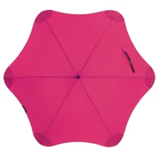 Протівоштормовой парасольку жіночий напівавтомат Blunt рожевий (Bl-xs-pink): Фасон Складаний (2 складання)