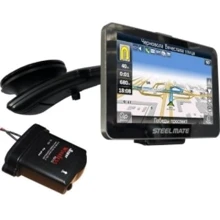 STEELMATE All-in-one 881 + Radar-detector 881 GPS навігатор: Слот для карт пам'яті MicroSD