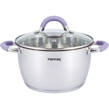 Каструля Pepper Purple iris 18x10.5 см 2.3 л (PR-1107-18): Тип Традиционная