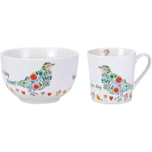 Столовый сервиз Limited Edition HAPPY BIRD 2 предмета (B1237-09264-1): Количество персон 1