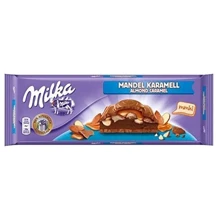 Шоколад Milka Almond Caramel 300 г (WT2360): Вага, г 300