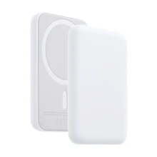 Внешний аккумулятор WIWU Power Bank 5000mAh MagSafe White: Количество USB нет