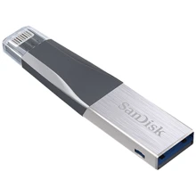 USB-флешка SanDisk 256GB iXpand Mini USB 3.0/Lightning (SDIX40N-256G-GN6NE): Стандарт USB USB 3.0