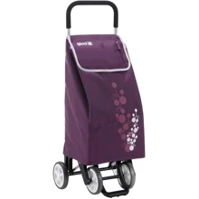 Сумка-тележка Gimi Twin 56 Plum: Цвет фиолетовый