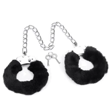 Окови LOVETOY Fluffy Leg Cuffs, Black: Виробник LOVETOY