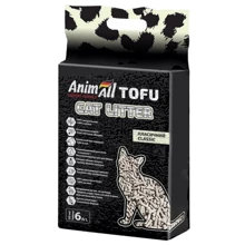 Наповнювач для котячого туалету AnimAll Tofu класик 2.6 кг 6 л (4820224500379): Вид Соевый