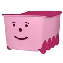 Ящик для игрушек Tega Play 52L BQ-005 (light pink-pink): Производитель Tega