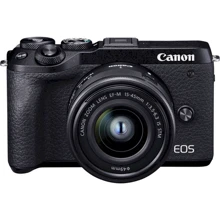 Canon EOS M6 Mark II kit (15-45mm) STM Black Canon EOS M6 Mark II kit (15-45mm) STM Black