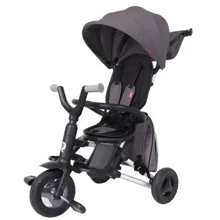 Велосипед Qplay Nova Rubber Black складной трехколесный детский без сумки (S700BlackRubber): Тип 3х колесный велосипед