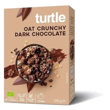 Кранчи Turtle овсяные цельнозерновые органические без глютена с шоколадом 250 г (5425038430479): undefined undefined