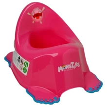 Горщик Tega Baby Монстрики з протиковзкою гумою Рожевий (MN-001-127): Колір розовый