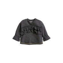 Світшоти H & M 411-6288017 68 см темно-сірий: Стать дівчинка