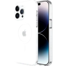 Чехол для iPhone VOKAMO Glacier MagSafe White/Matt for iPhone 15 Pro Max (NVK010801): Цвет белый