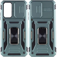 Чехол для телефонов Mobile Case Camshield Army Ring Light Green for Xiaomi Redmi Note 11 Pro (Global) / Note 11 Pro 5G / Note 11E Pro: Совместимость Xiaomi Redmi Note 11 Pro (Global) / Note 11 Pro 5G / Note 11E Pro