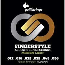 Струна для гитар Струны для акустической гитары Gallistrings GFS 12-56 MEDIUM LIGHT: Тип Комплект струн