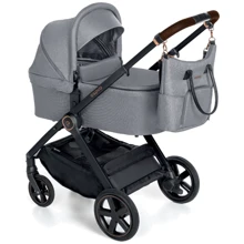 Универсальная коляска 2 в 1 Espiro Only 107 Gray Center (black&rosegold frame): Тип коляски универсальная коляска (2-в-1)