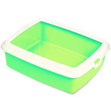 Туалет для котов MPS Hydra Mini Green 43x31x12 см зеленый: Вид Открытый
