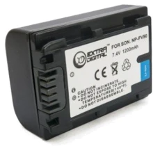 Extradigital для Sony NP - FV50, Li - ion, 1200 mAh (BDS2676): Совместимость Sony NP - FV50