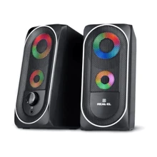 Акустическая система REAL-EL S-110 USB Black: Формат акустики 2.0