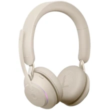 Наушники Jabra Evolve2 65 Link380c MS Stereo Beige (26599-999-898): Тип конструкции накладные