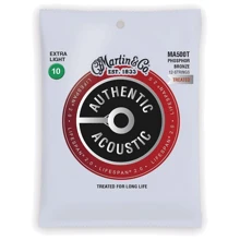 Струна для гитар Струны MARTIN MA500T Authentic Acoustic Lifespan 2.0 92/8 Phosphor Bronze Extra Light 12-String (10-47): Тип Комплект струн