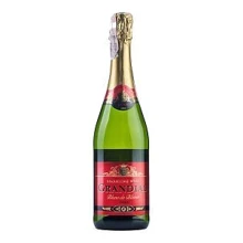 Вино Grandial Doux (белое, игристое, сладкое): Объем, л 0.75