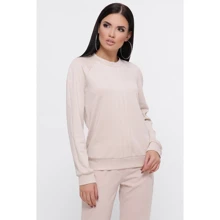 Свитшот FashionUp KF-1801B-42 42 бежевый: Сезон Демисезон