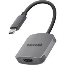 Адаптер Sitecom Adapter USB-C to HDMI Space Grey (CN-372): Колір сірий