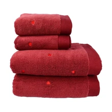 Полотенце HOBBY Lubow/Love Microcotton фуксия 50х90см (331754): Тип махровое полотенце
