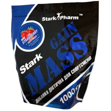 Гейнер Stark Pharm Gain Mass Gainer 1000 g /10 servings/ Strawberry: Стать унісекс