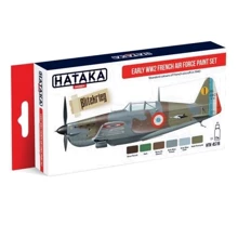 Набір фарб Hataka Hobby Французькі ВПС періоду Другої світової війни (Ранній), 6 шт.: Виробник Hataka Hobby