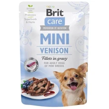 Brit Care Dog Mini Venison fillets in gravy pouch 85 г: Тип Влажный корм