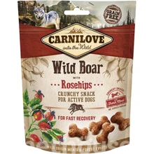 Ласощі Carnilove Dog Crunchy Snack для собак дикий кабан шипшина 200 г (8595602527298): Виробник Carnilove
