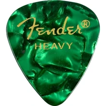 Медіатор Набір медіаторів Fender 351 Premium Celluloid Green Moto Heavy: Тип Медиатор