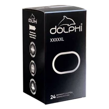 Презервативи DOLPHI XXXXXL, 24 шт: Тип Збільшеного розміру