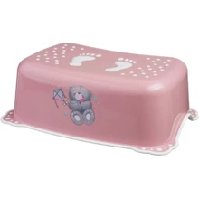 Подножка Maltex Bears 2K розово-белая (4095_42): Цвет розовый