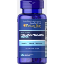 Puritan's Pride Pregnenolone 50 mg 90 Caps: Форма випуску капсули