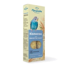 Лакомство для волнистых попугаев Природа Колосок ореховый 140 г (4820157400258): Вид корма Лакомства