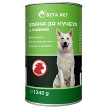 Влажный корм Beta Pet с говядиной 1240 г (3800501186992): Тип Влажный корм