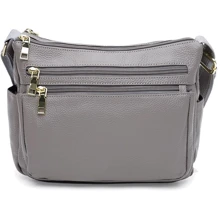 Женская сумка через плечо Keizer серая (K16008gr-grey): Пол Женский