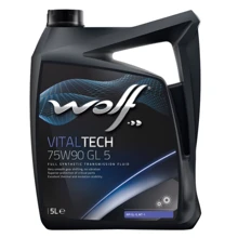 Трансмісійне масло WOLF VITALTECH 75W90 GL 5 5L: Виробник WOLF