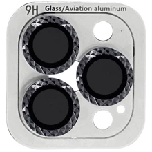 Защитное стекло для iPhone Epik Metal Shine Black/Midnight for Camera iPhone 15 Pro / 15 Pro Max: Тип защиты экрана на камеру