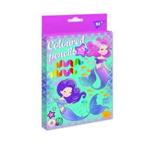 Олівці кольорові YES 18 кольорів Mermaid (290599): Тип Цветные