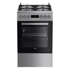 Плита комбінована Beko FSM52330DX: Тип пристрою комбінована плита